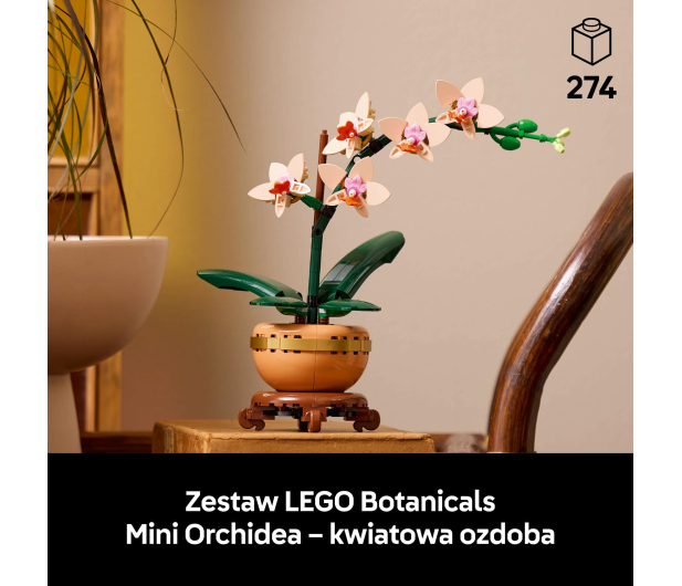 LEGO Botanicals 10343 Mała orchidea - 1283645 - zdjęcie 4